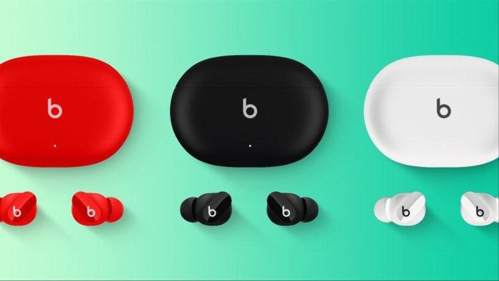 Is LeBron James wearing secret Apple headphones here?