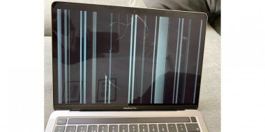 Macbook screens show cracks after a short time